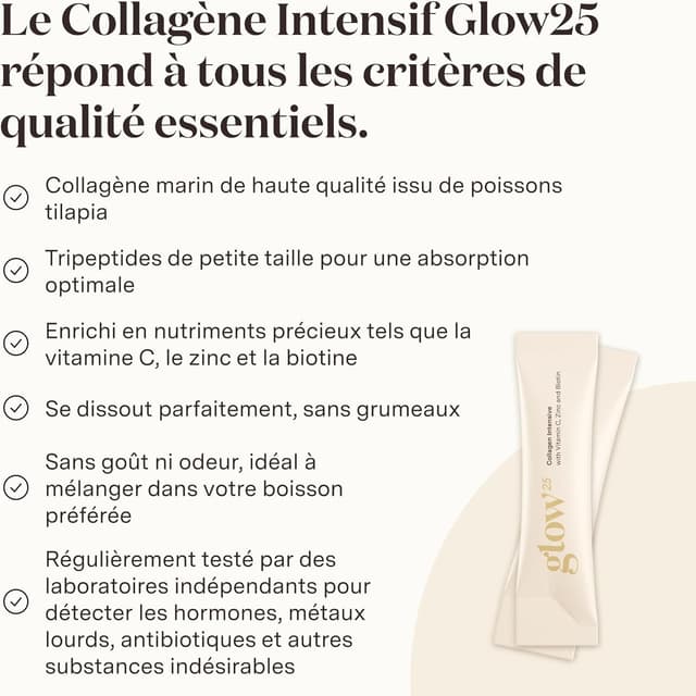 Detalle 2 de Glow25 Collagène Intensif 30 sticks
