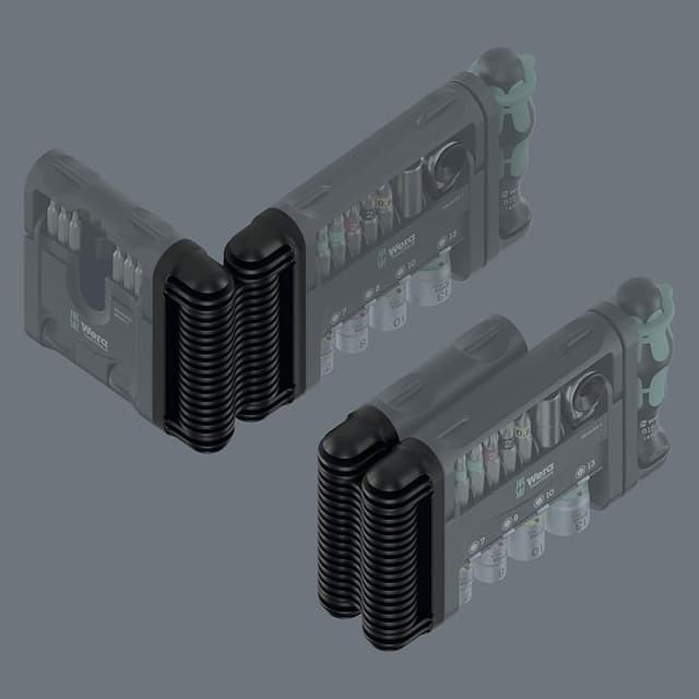 Detalle 1 de Wera 9550 Bisagra Tool-Check Modular 67,5×91×22 mm