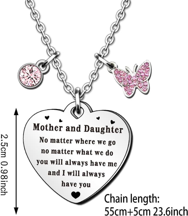 Detalle 2 de QMVMV Mum and Daughter necklace