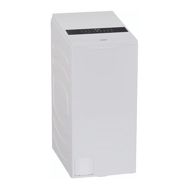 Detalle de Haier HW90-BPD13386U-S lavadora de carga superior de 9 kg y 1.300 rpm con Smart Dosing y app hOn