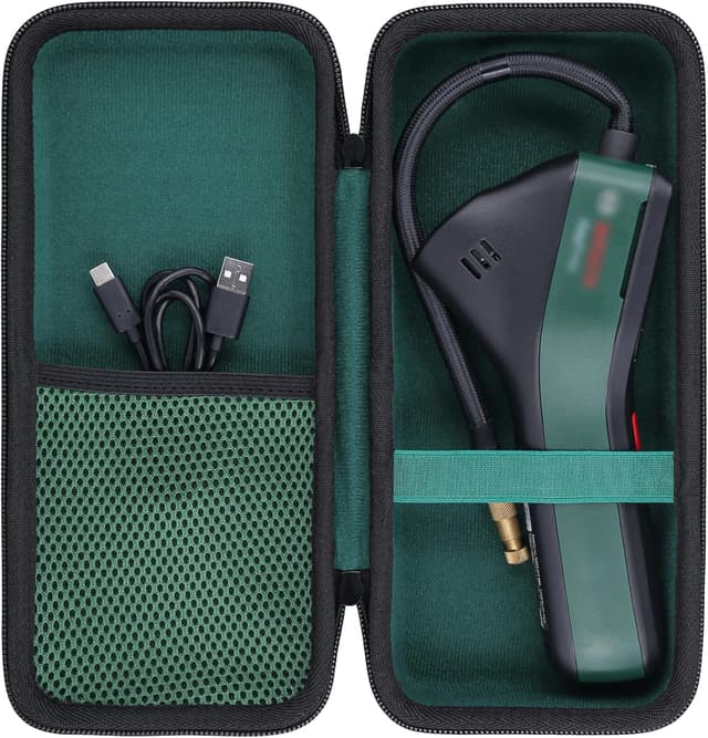 Detalle de co2CREA Hard Travel Case for Bosch Home and Garden Electric Air Pump Mini Compressor (EasyPump) – Case Only
