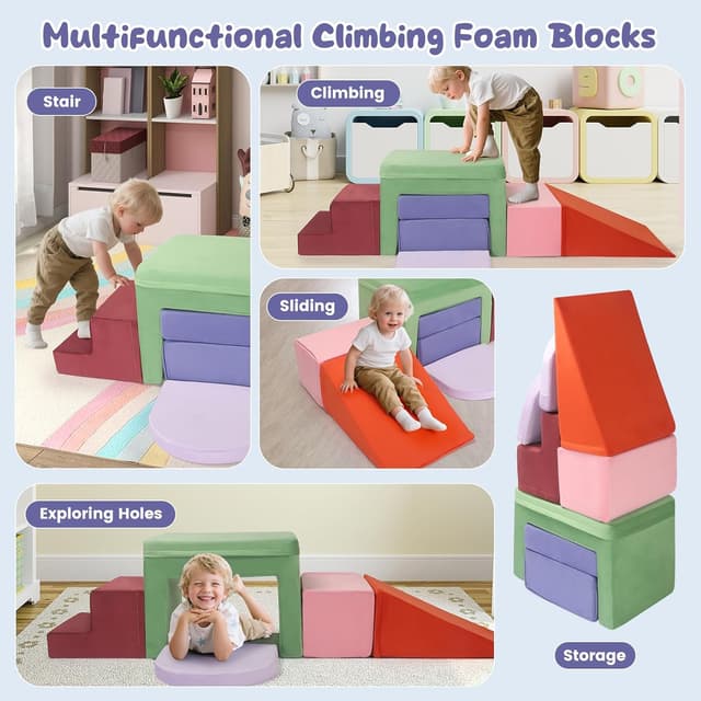 Detalle 1 de MINENICE bloques de espuma niños grandes