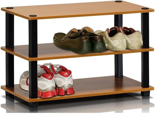 Thumbnail 6 de Furinno Scarpiere 3 livelli Dark Cherry