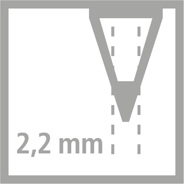 Thumbnail 2 de Lápiz de grafito Stabilo Swano HB con goma, caja 12 ✏