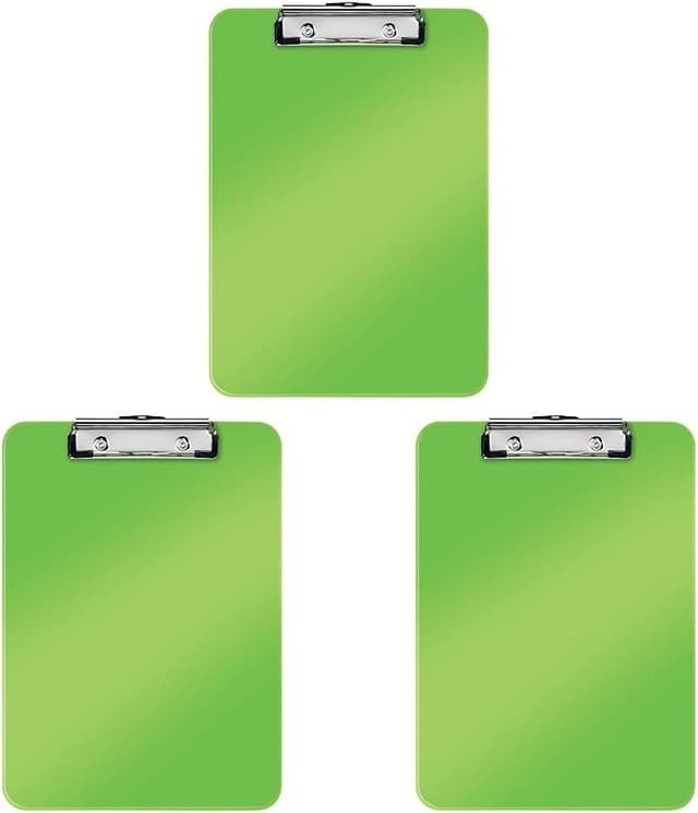 Detalle de Leitz cartella a morsetto rigida in polistirolo, formato A4, blu (39621030)