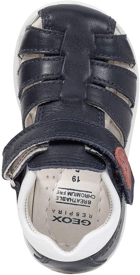 Detalle de Geox B Sandal Macchia Jungen 100% Leder