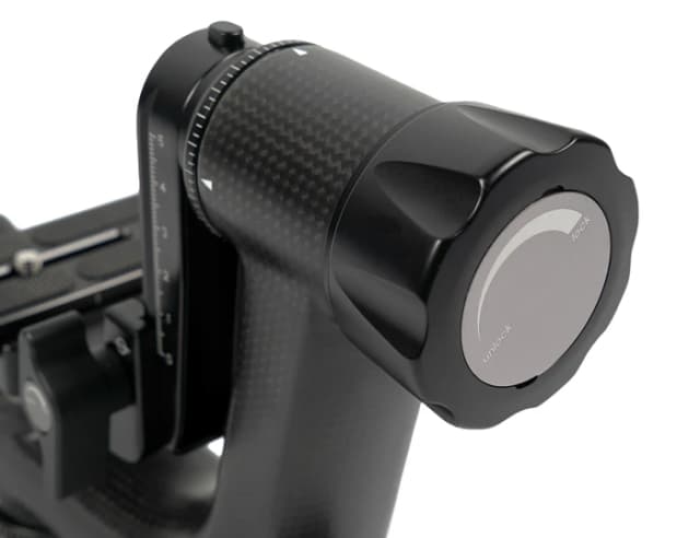 Detalle de Sirui PH10 Gimbal Head (SI-PH10) für ruhige Film- und Fotoaufnahmen