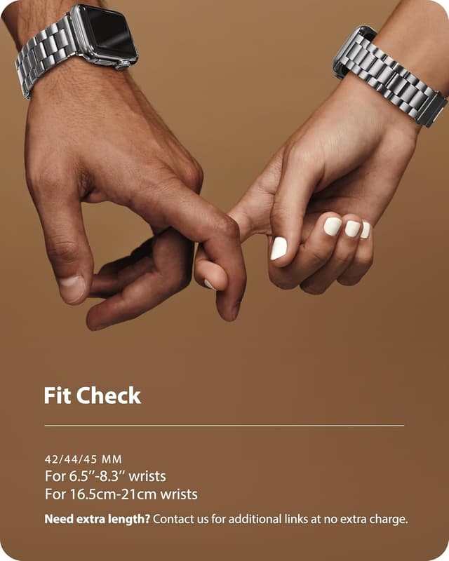 Thumbnail 4 de Fullmosa Compatible Apple Watch 44mm Metal Band