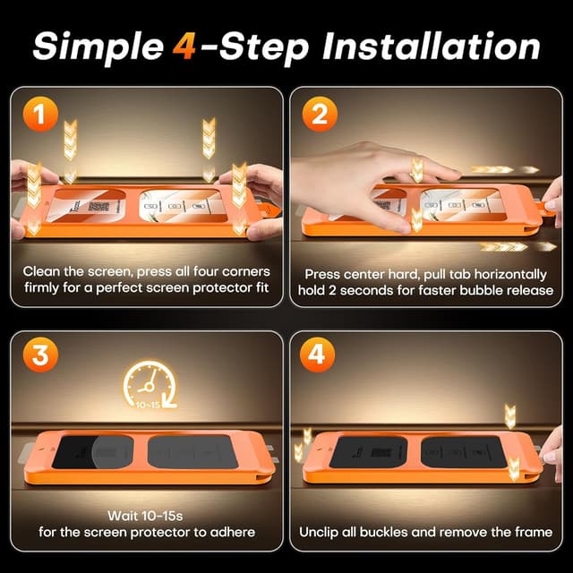 Thumbnail 5 de TOCOL iPhone 17 6.3in Screen Protector