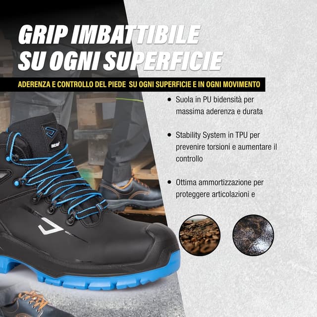Thumbnail 6 de Bicap Scarpa antinfortunistica S3 39/48