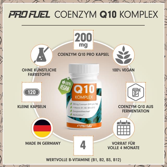 Detalle 2 de Q10 Kapseln hochdosiert 120x