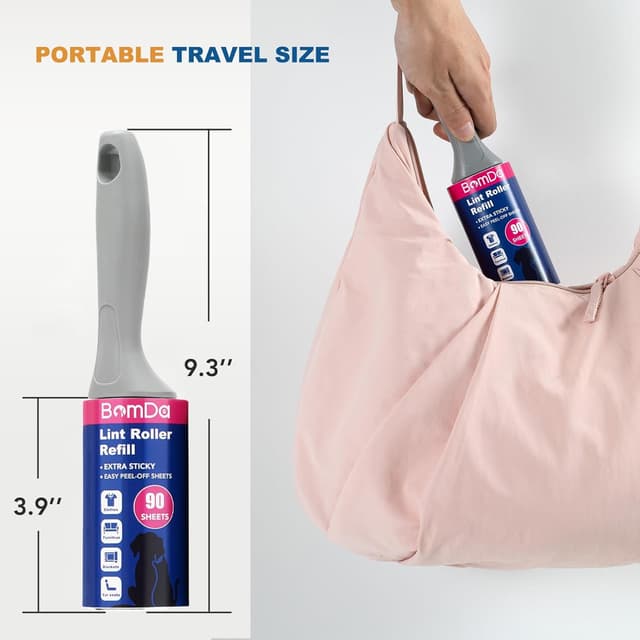 Thumbnail 5 de Rullo togli peli animali 2 rulli + 600 fogli 🧹