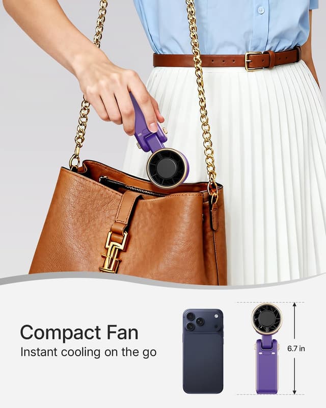 Thumbnail 5 de Bearwind Portable Handheld Turbo Fan 4000mAh