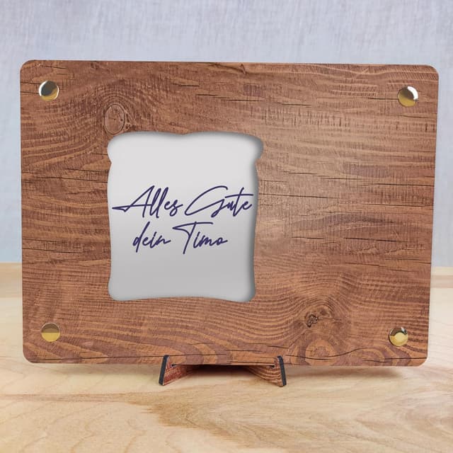 Thumbnail 1 de XL Geldgeschenkkarte aus Holz 20x15 cm