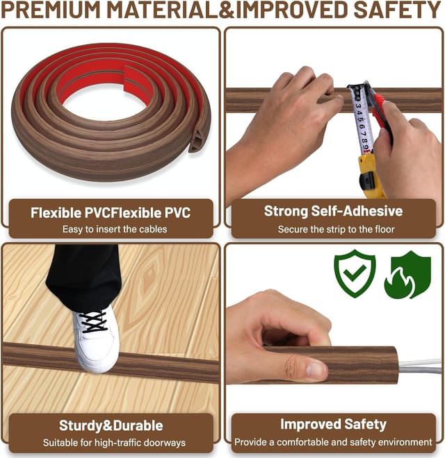 Thumbnail 5 de DIKARIYA Kabelkanal Holzoptik 3 cm đ