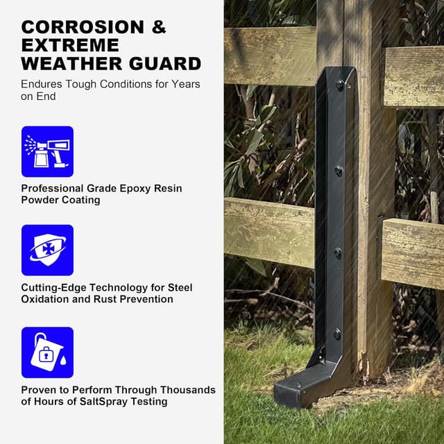 Thumbnail 5 de AKINGKONG Fence Post Repair Kit 11-Gauge