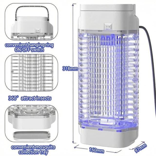 Thumbnail 5 de Bug zapper 18W