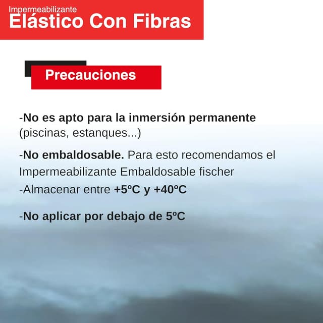 Thumbnail 7 de fischer - Pintura Impermeabilizante Resistente al Agua y Exteriores 🏠