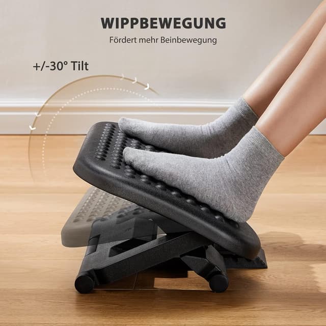 Thumbnail 3 de HUANUO Poggiapiedi Regolabile ergonomico 3 altezze
