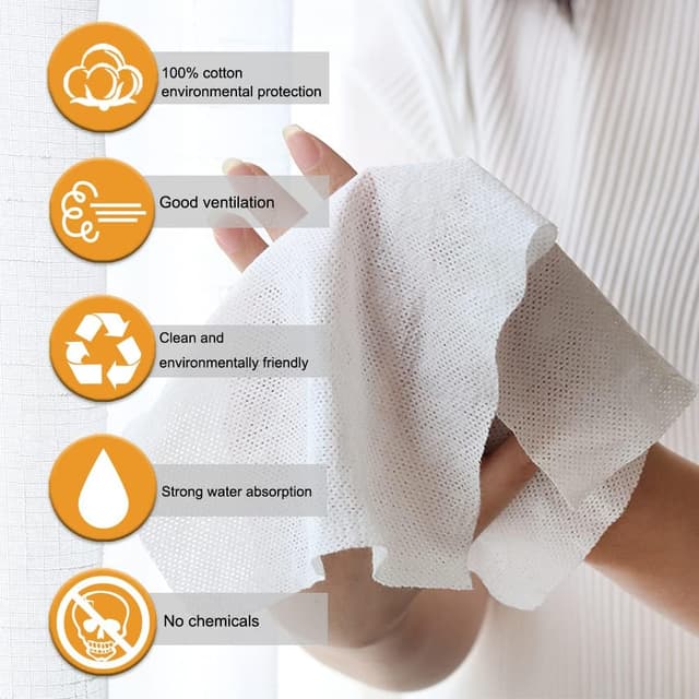 Thumbnail 1 de 100pcs Compressed Towels disposable travel wipes 🧻
