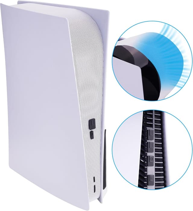 Detalle de playvital PS5 dust filter set, 12 plugs