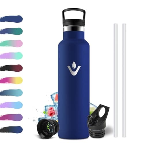 Detalle de Botella Acero Inoxidable 750 ml reutilizable con filtro 🚰