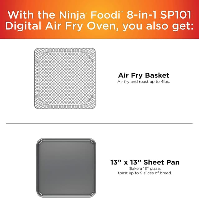 Thumbnail 6 de Ninja SP101 Digital Air Fryer 1800W