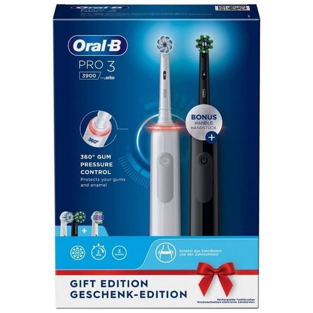 Detalle 2 de Oral-B Pro 3 3900 Duo Pack 2 cepillos eléctricos