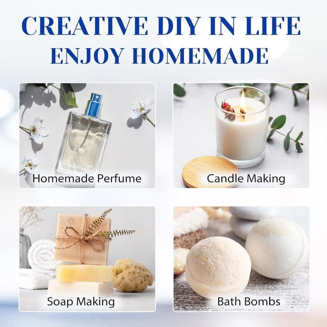 Detalle de HIQILI Patchouli Essential Oil 100ml – natural pure oil for aromatherapy, DIY candles and soap