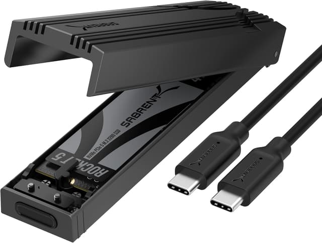 Detalle de Sabrent NVMe Enclosure USB-C 10Gbps