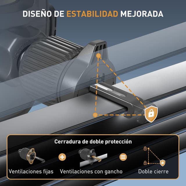 Detalle de YISH Soporte Móvil Coche 360° con Gancho y Silicona