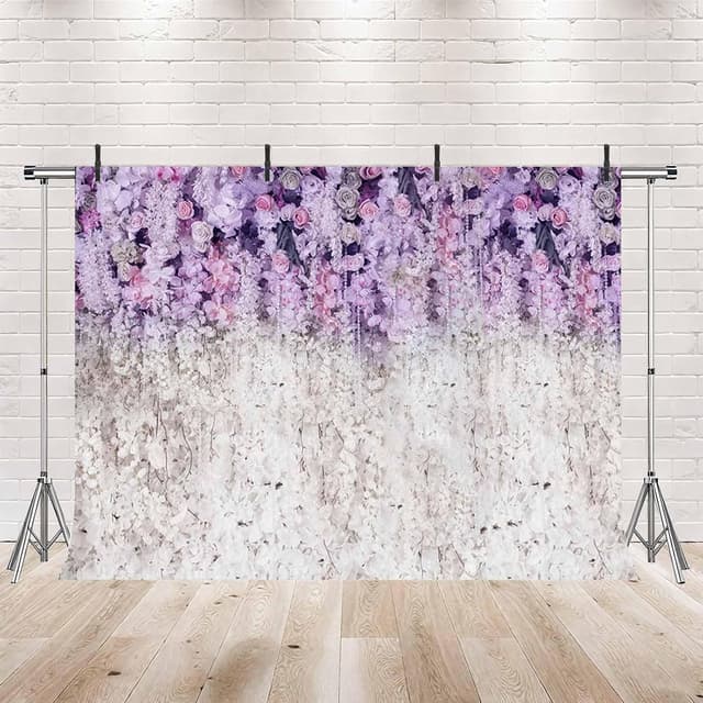Thumbnail 1 de MEHOFOND photo backdrop 7x5ft floral
