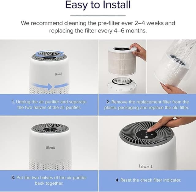 Thumbnail 5 de LEVOIT Core Mini-P replacement filter 1 🏠