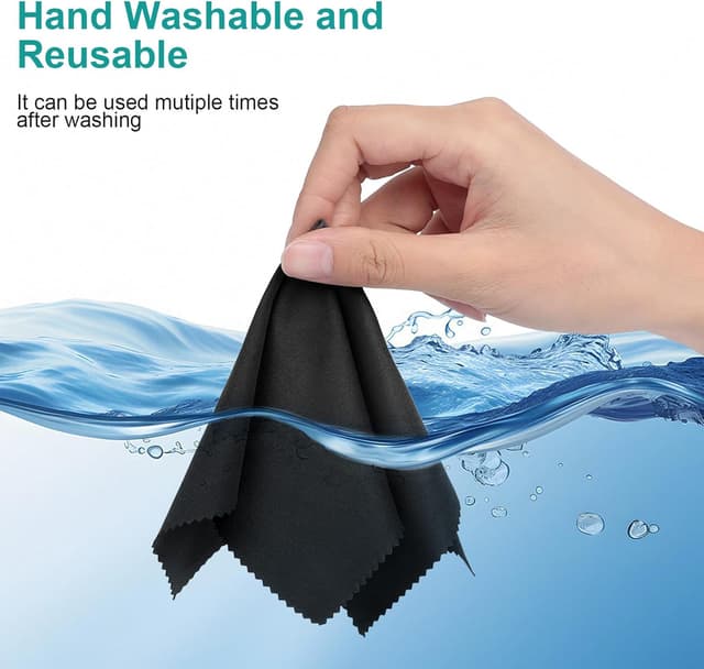 Detalle 2 de AiQInu Mikrofasertuch Brillenputztuch 20x20 cm