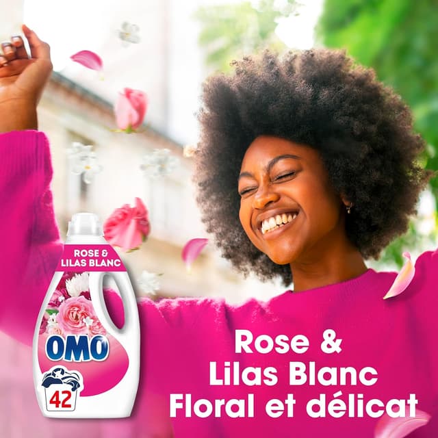 Thumbnail 3 de Omo Lessive Liquide Rosir de Plaisir 210 lavages
