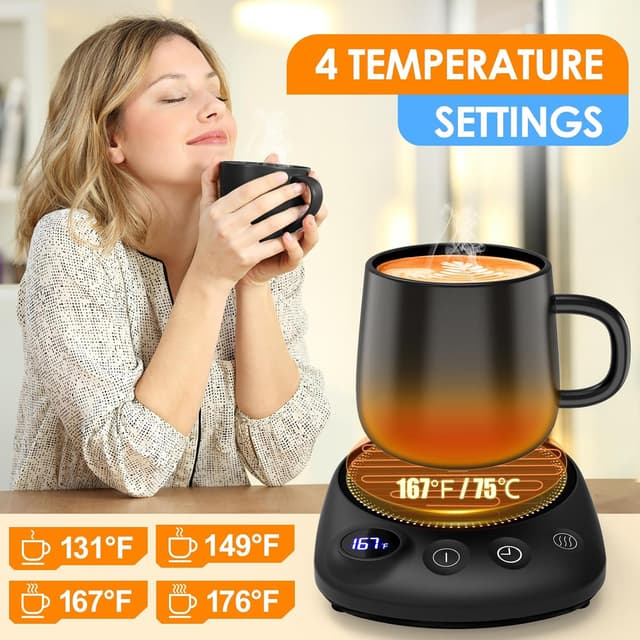 Detalle de KitchekShop Coffee Mug Warmer 185°F