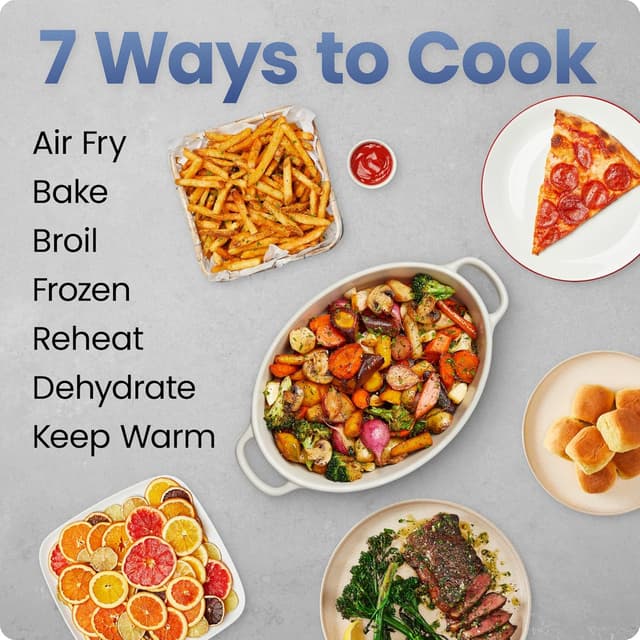 Detalle 1 de Chefman TurboFry 9 Qt Air Fryer