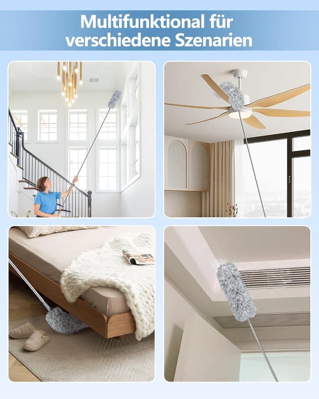 Detalle 2 de Fogray Staubwedel Teleskop 237 cm