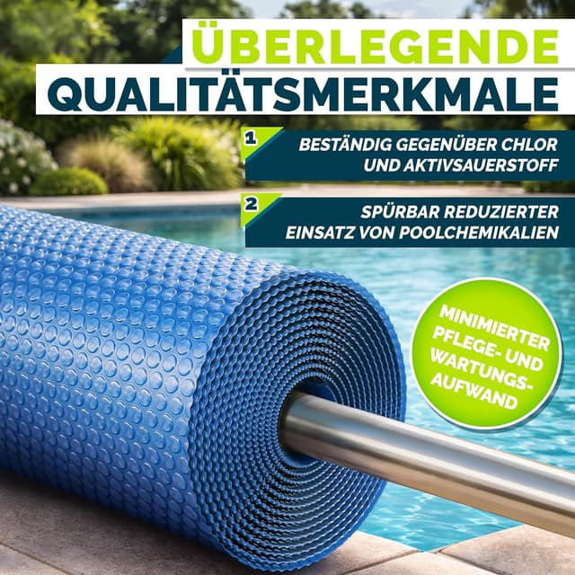 Thumbnail 3 de tillvex Premium Pool Solarplane 800x400 cm