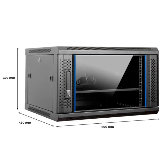 Thumbnail 2 de Aiten Data Armario Rack Mural 19" 6U 600×450×370 mm