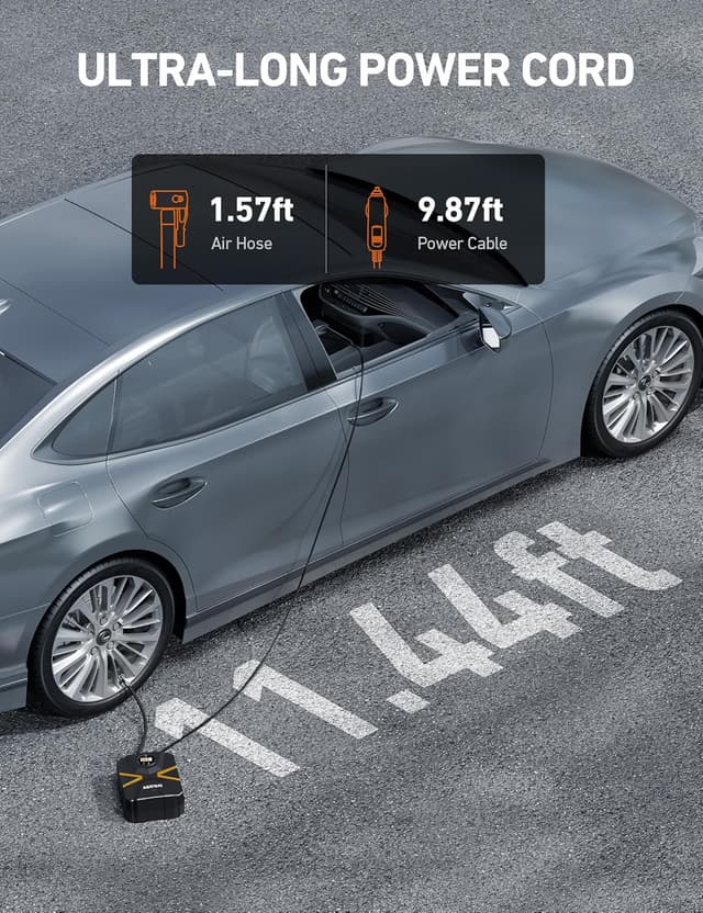 Thumbnail 5 de AstroAI S1 Portable Tire Inflator 150 PSI
