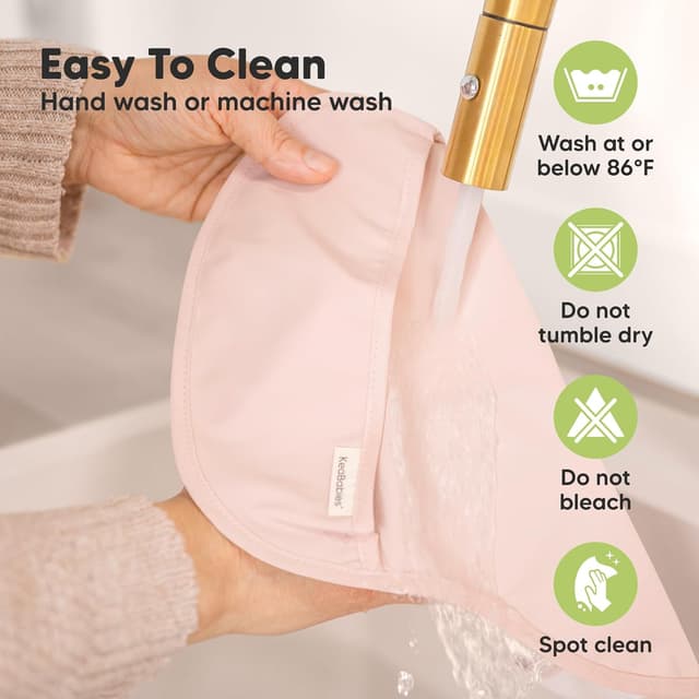 Thumbnail 5 de Prism 3-Pack Waterproof Baby Bibs with Large Catcher