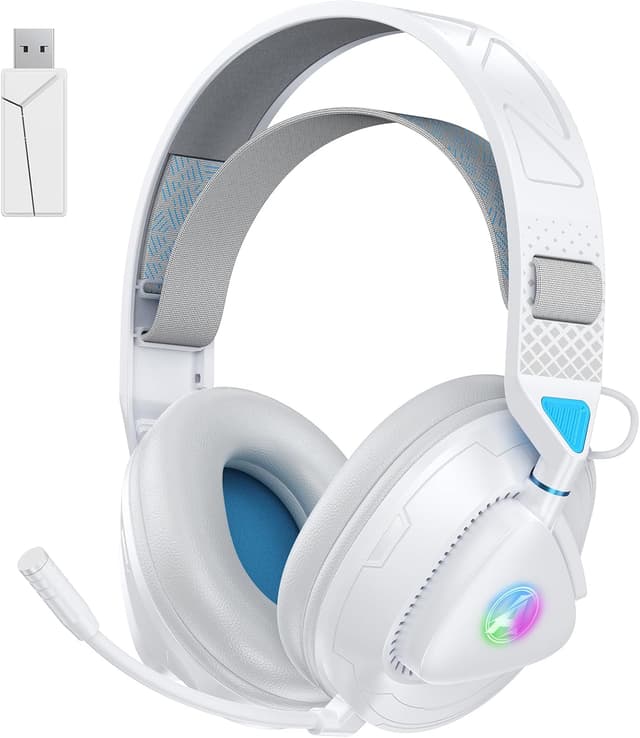 Detalle de Awinnasey PH3 Kabelloses Gaming Headset 50h