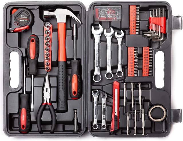 Imagen de CARTMAN 148 Piece Tool Set for DIY Repairs en OfertitasTOP