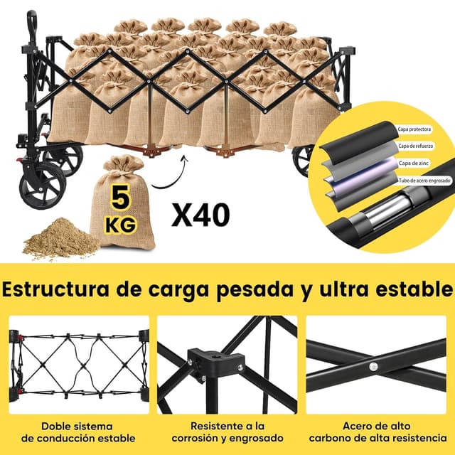 Thumbnail 3 de Sekey Carro Playa XXXL 200 kg