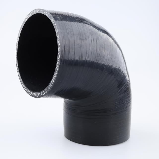 Detalle de AC Performance 4in to 3.5in 90 Degree Elbow Reducer Coupler silicone hose (102mm to 89mm)
