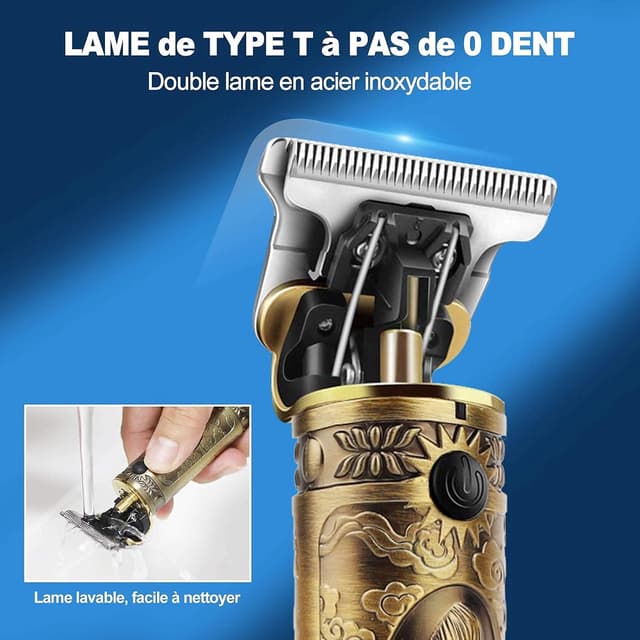 Thumbnail 2 de YiLFo Maquina Cortar Pelo Profesional ✂️ Sin Cable y LED