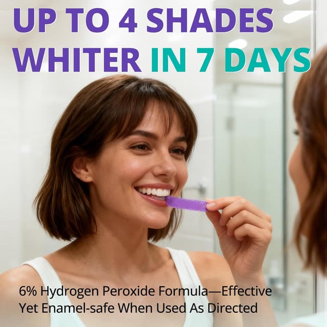Thumbnail 2 de SAKYPRORAL Purple Whitening Strips 28 Count