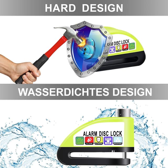 Thumbnail 3 de Anykuu Lucchetto Antifurto 7 mm 🔒