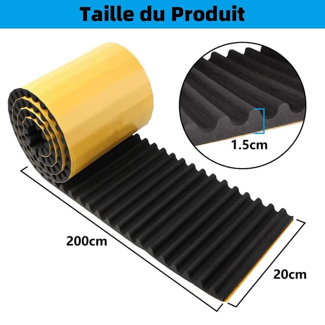 Thumbnail 5 de Spurtar Mousse Protection Garage 200 x 20 cm